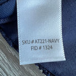 ANDIE  String Bikini Top Medium Eyelet Navy Blue Photo 7