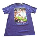 NEW GOLDEN GIRLS Graphic T SHIRT LG TEE Men's Women's I Heart Miami Cotton Blend Purple Photo 0