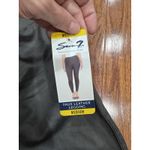 Seven 7 Ultra High Rise Sculpting Faux Leather Leggings NEW Gunmetal Gray Photo 2