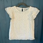 Hayden White and Yellow Floral Blouse | Size Small Photo 2