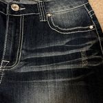 Cato bejeweled denim Bermuda shorts size 8 Photo 3