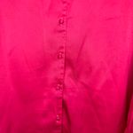 Vintage Ship n’ Shore for me Women’s Polyester Button Down Shirt Blouse Size 38 in Fuchsia Pink Size L Photo 6