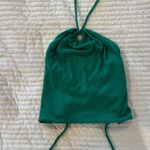 Princess Polly  Green Halter Top Photo 0