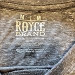 Royce Brand  grey white stars and USA on front short sleeve shirt size medium Photo 49