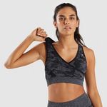 Gymshark Camo Seamless Sports Bra NWOT Photo 0