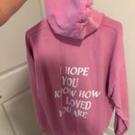 Etsy Pink Hoodie  Preppy Smiley Face Photo 1