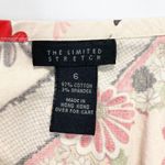 The Limited VTG‎ 90s  Stretch Floral Mini Skirt Women 6 Feminine Mod Delicate Photo 5