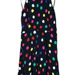 RIXO Target Colorful Polka Dot Black Mini Dress Size XS Photo 2