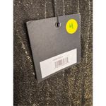 Mac Duggal  NWT Long Sleeve Faux Wrap A-Line Gown in Black Gold Size 4 Photo 5