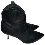 Jessica Simpson  Women’s 9.5 Black Nelda Western Cowboy Stitched Pull On Boots Photo 7