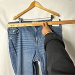 Abercrombie & Fitch NWT 90s slim straight distressed high rise jeans 35/20s Photo 11