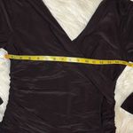 Carmen Marc Valvo  brown dress sz Medium Photo 6