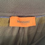 Missoni Striped Metallic Knit Wide Leg Pants 38 Multicolor Italy Photo 3