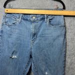 Levi's  721 High Rise Skinny Jeans‎ 32 Distressed Denim Blue Light Wash Photo 1