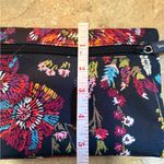 Vera Bradley  Cosmetic Bag in Black and Red with Floral Design Photo 5