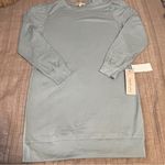 Kingston Grey NWT long sleeve t shirt dress size SMALL Blue Photo 2