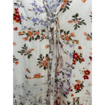 American Eagle Floral Patchwork Midi Dress, Large Photo 2