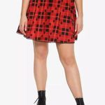 Hot Topic [] Harry Potter Red Gryffindor Plaid Mini Skirt Hogwarts Pockets Sz 2X Photo 0