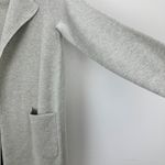 J.Crew NEW  Juliette Collarless Sweater Blazer Pockets Long Gray Relaxed XXS Photo 10