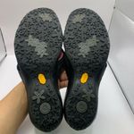 Merrell  Dewberry Wedge Slide Sandals Black Leather Womens Size 10 Photo 4