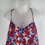 W118 By Walter Baker  Cross Back Halter Top Lined Sploch Size S Photo 1