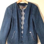 Kate & Mallory Scalloped Jacket sz M Photo 1