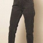 Levi's 512 Slim Fit Tapered Leg High Waist Mom Jeans in Faded Black Photo 7