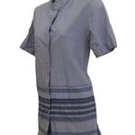 Marla Kim Linen Blend Outfit Blue Photo 1