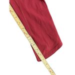 Lululemon  Womens Sz 4 Burgundy Mesh Panel Crop Yoga Athletic Leggings 21”in seam Photo 6