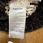 Free People  Chalet Fairisle Pom Beanie Hat Black/Gold Metallic‎ Combo One Size Photo 4