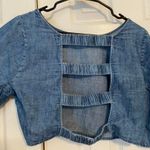 BCBGeneration open back crop top Photo 2