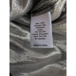 St. John  Couture Sheer Black Metallic Lined  Dress Old Money Yacht Club Steampunk Photo 7