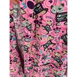 UA Scrubs Veterinary Dog Xray Long Sleeve Snap Up Scrub Top Size XS Photo 2