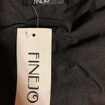 Finejo Two Tone Short Sleeve Bodycon Dress Black Size M Photo 4