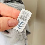 Aerie Leopard Print Pullover Fuzzy Sweater Gray Sz Small Photo 5