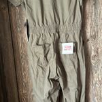 Celebrity Pink Puff Sleeve Boilersuit Photo 1