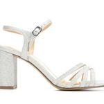 American Glamour Bradley Heels Silver Size 5.5 Photo 0