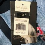 Marilyn Monroe  Swimwear High-Waisted Bikini Bottom Denim Plus Size 1X NWT $50.00 Photo 2