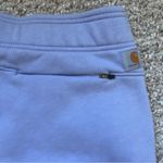 Carhartt Women's Fleece Joggers Relaxed Fit Pants XL 16-18 Light Purple Lilac Photo 4