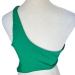 Naked Wardrobe - NWT Green Smooth
Side Asymmetrical Crop Top
Sz M Photo 3