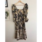 Ulla Johnson  Natilda Puff Sleeve Midi Dress in Bellflower Size 8 Photo 5
