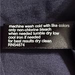 The Limited  Navy Blue Sheer Floral Long Sleeve Shift Dress - Size 10 Photo 9