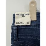 We The Free People After Dark Mid Rise Flare Blue Denim Bell Bottom Size 31 NEW Photo 4