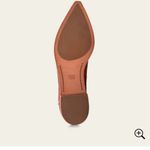 Frye Kenzie Venetian Flats Loafers Pointed cognac fall boho casual leather 198$ Photo 2