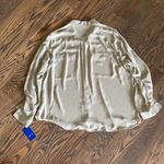 Apt. 9 NWT  Green Button Down Blouse Photo 1