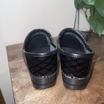 Dansko  Professional‎ Clog Patent Black Leather Silver Diamond Pattern Women's 37 Photo 5