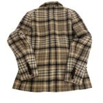 Love Token tweed blazer small plaid beige brown buttons Tan Photo 5