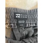 Billabong Gray Distressed Drawstring Elastic Waist Shorts Women's S Photo 1