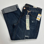 American Rag Cropped Jeans, Boyfriend Jean, Relaxed, NWT, Size 3 Photo 0
