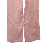 Sézane Sezane 70s Trousers Women’s Size 8 Pink High Waist Wide Leg Organic Cotton Retro Photo 2